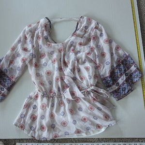 Maurices Spring/Summer Blouse w/ Cami Size Small